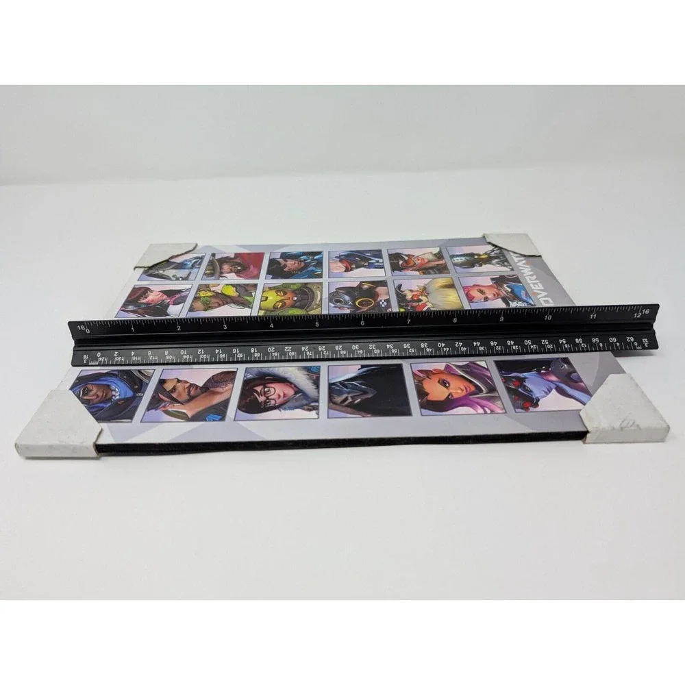 Overwatch Character Collage Wall Art Print Wooden Plaque Video Game Blizzard‎